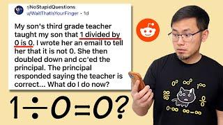 1 divided by 0 a 3rd grade teacher & principal both got it wrong Reddit rNoStupidQuestions