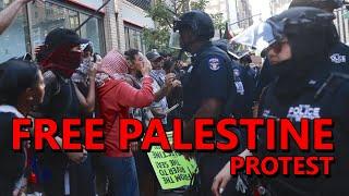 LIVE from STOP THE PALESTINIAN GENOCIDE Protest in NYC