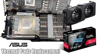 Asus Rx 5600 Xt Dual Thermal Pads Replacement