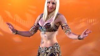 Belly Dance How to Chest  Shoulder Shimmy Move - Belly Dancing - with Neon