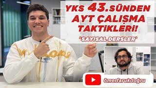 KOLAYCA AYT FULLETEN PÜF NOKTALAR  DERS DERS AYT TAKTİKLERİ TÜRKİYE 43.SÜ İLE