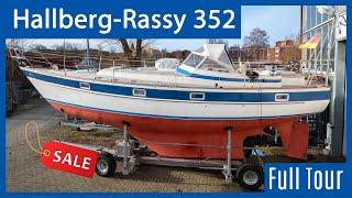 Hallberg-Rassy 352 zu verkaufen - Rundgang durch die schwedische Segelyacht