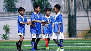 LATIHAN PRESSING BOLA DI AREA LAWAN