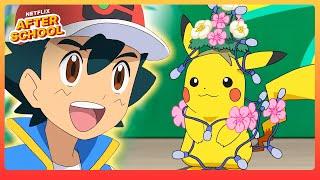 ICONIC Ash and Pikachu Moments ️ Pokémon Journeys  Netflix After School