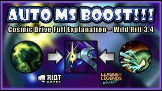 Best MS Item For Mage and SP - Cosmic Drive In-Depth Explanation - Wild Rift Patch 3.4