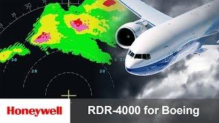 RDR-4000 IntuVue Weather Radar Pilot Training for Boeing Aircraft  Honeywell Aerospace