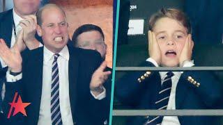 Prince William & Prince George LOSE IT Over Tense Euro 2024 Final