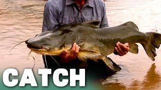 Into the Unknown Jau Catfish Expedition  River Monsters Catch