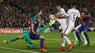 Barcelona 2-0 Paris SG - Layvin Kurzawa Own Goal 08032017 Champions League