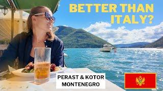 Montenegro Travel Vlog  One Day in Perast & Kotor - This country is beautiful