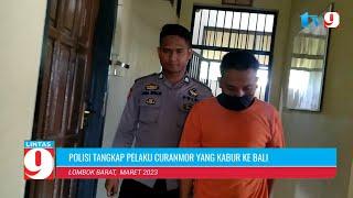 POLSEK LINGSAR TANGKAP PELAKU CURANMOR YANG KABUR KE BALI