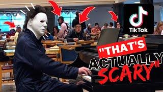 This got 100M views on TikTok Michael Myers plays piano