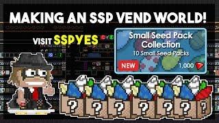 Growtopia Making an SSP vend world SSPYES