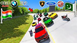 India Vs Pakistan  Gta 5 Indian Cars Vs Pakistan Cars Vs Super Cars Real Drag Race  Gta 5 Gameplay