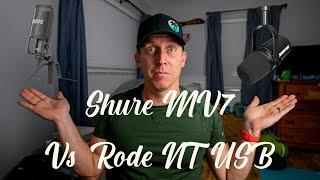 Shure MV7 Vs. Rode NT USB Best Mic for Voiceovers