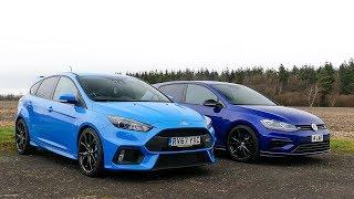 Hot Hatch Head2Head #2 Golf R vs Focus RS