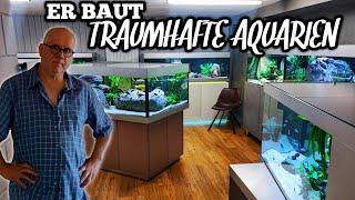 MEGA AQUARIEN KOMBINATIONEN  Er baut dein TRAUM AQUARIUM nach Maß