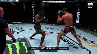 Joaquin Buckley KOs Andre Fialho  UFC VEGAS 73 