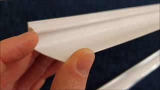 Plastic Ceiling Cladding - 2 Part Coving Trim