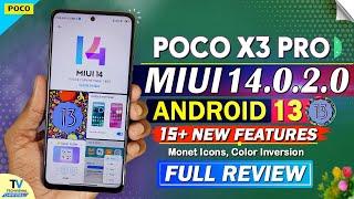 POCO X3 Pro New MIUI 14.0.2.0 Android 13 Update Features  Poco X3 Pro New MIUI 14 Update Features