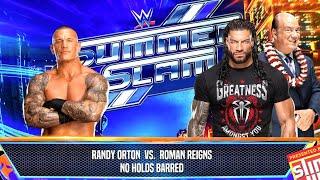 WWE 2K24 Randy Orton vs. Roman Reigns  1v1 Full Match