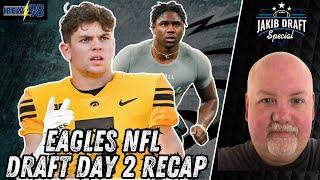 John McMullens FULL Eagles Day 2 Recap  Eagles Draft DB Cooper DeJean & DE Jalyx Hunt