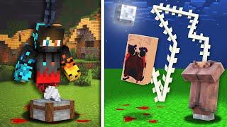 Minecraft But Scary Myth Builds Become REAL