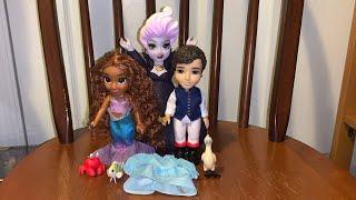 Jakks Pacific live action Little Mermaid Target exclusive Ariel Ursula and Eric Petite Gift Set