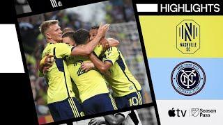 Nashville SC vs. New York City FC  Full Match Highlights  June 22 2024