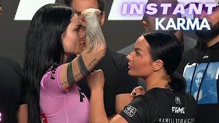 INSTANT KARMA IN MMA ▶ BEST MOMENTS  COMPILATION - HIGHLIGHTS