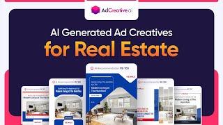 Discover How AI Can Create Real Estate Ads for Facebook & Instagram - AdCreative.ai Tutorial 2023