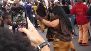 New Orleans 2nd Line Parade feat. Hot 8 Brass Band Sexual Healing 12-30-2018 Pt 2