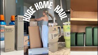 GIANT HOME HAUL kitchen essentials home decor restocks + organization