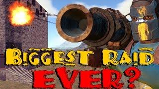 Biggest Raid in Rust History? Raid Cam