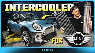 DIY INTERCOOLER + CHARGE PIPES on a MINI COOPER F Series F54 F55 F56 F57 F60