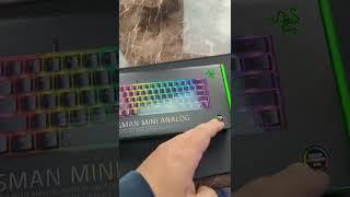 my Razer huntsman mini analog came in