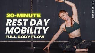 20 Min. Soft Mobility Flow + Stretches  Gentle Movement For Active Recovery  Beginner-Friendly