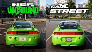 NFS Unbound vs CarX Street PC  Direct Comparison