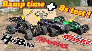 Asuga 8s test & ramp time for maxx and hobao