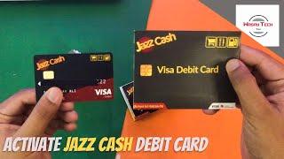 How to Activate and Set Pin of Jazz Cash VISA Debit Card  How to set pin Jazz Cash Debit Card