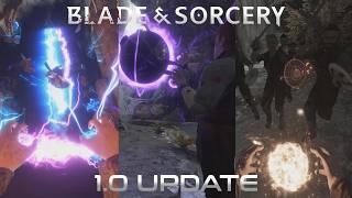 Blade & Sorcery 1.0 Update - All Spells And Skills Showcase