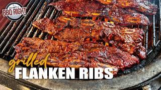 Beef Flanken Ribs - Grilled to Perfection