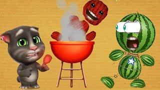 ALL Appliances Barbecue vs WATERMELON Buddy  Kick The Buddy