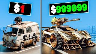 $1 to $1000000 CIA Car in GTA 5
