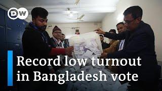 How legitimate is Sheikh Hasinas win in Bangladesh amid low turnout?  DW News