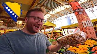 SOLO IN THE STREETS of Sarajevo Bosnia  - Old Town Markets