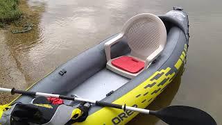 Intex K2 Explorer kayak DIY comfortable seat