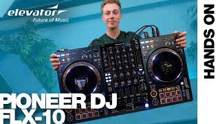 Hands On Pioneer DJ DDJ-FLX10  4-Kanal-DJ-Performance-Controller
