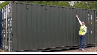 Introduction to a one trip new quality 20ft Shipping Container