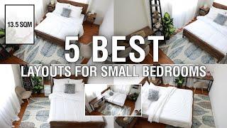 5 Best Layouts For Small Bedrooms 13.5 sqm.  MF Home TV